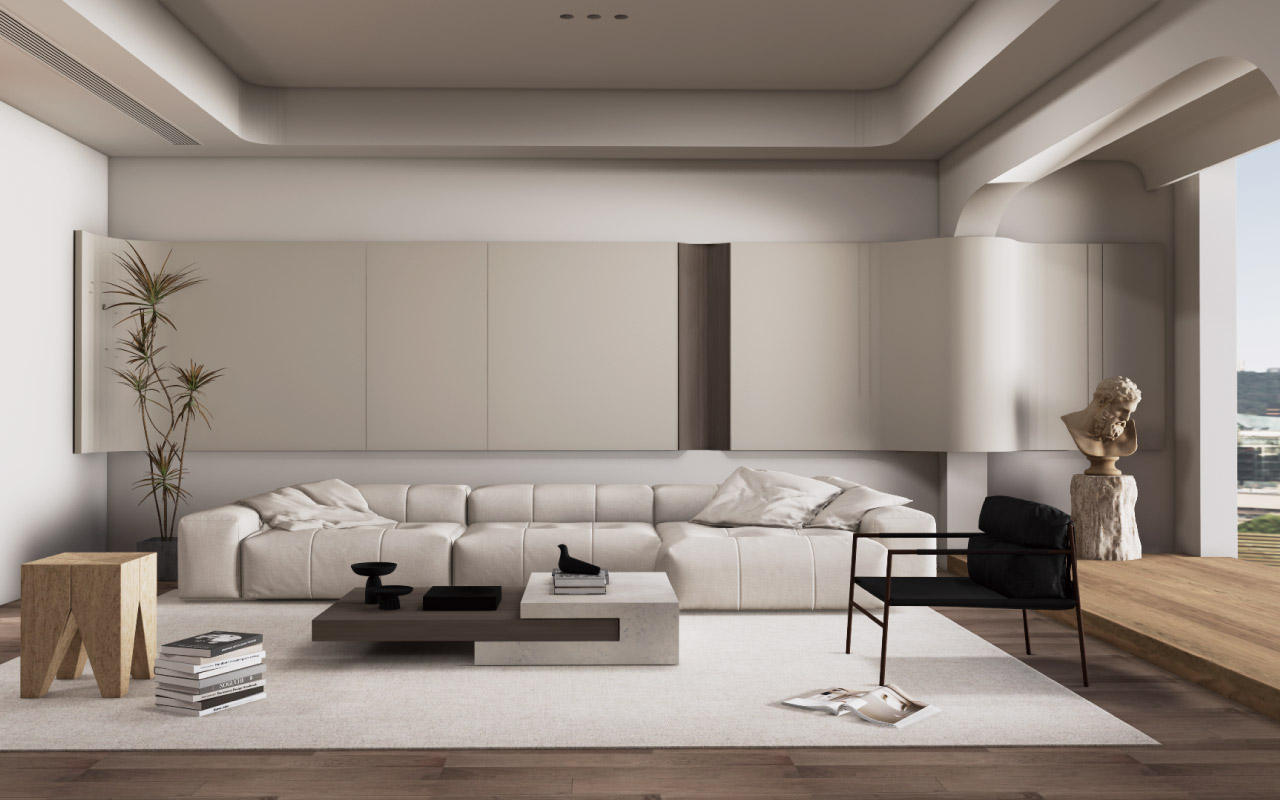 卡布奇诺生态板-板材全屋定制案例