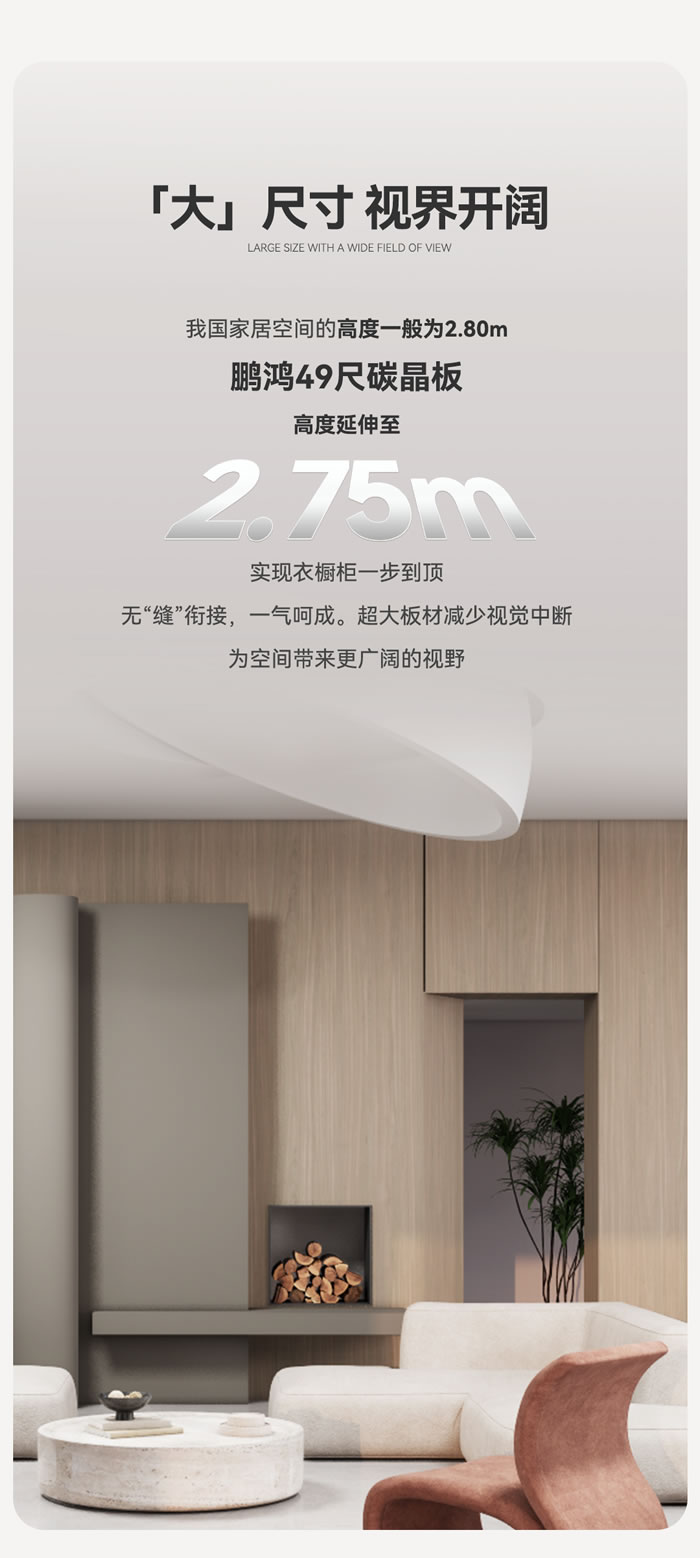 衣橱柜通顶超大板材